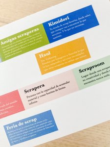 Washi Tape definiciones Scrap Kimidori Colors