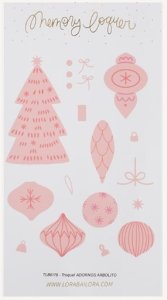 Troquel Adornos Arbolito Memory Lane de Lora Bailora