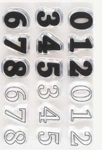 Sellos fotopolímero Mini Bold Line Memory Lane de Lora Bailora