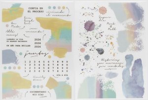 Rubons My Journal Mrs. Maple Manchas de Lora Bailora