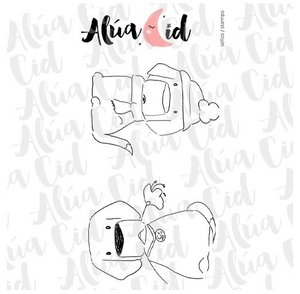Mini sello Tío Arvin de Alúa Cid