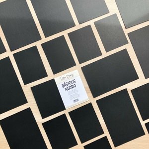 Pack de tarjetas para PL básicas Negro