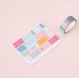 Washi Tape Tickets Aventura de Mintopía