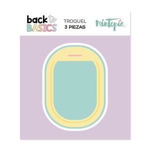 Troquel Ventana avión Back to Basics