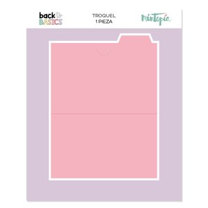 Troquel carpeta 4&quot;x6&quot; Back to Basics