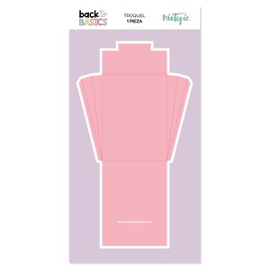 Troquel carpeta fuelle 3&quot;x4&quot; Back to Basics