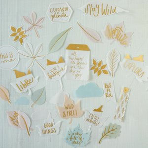 Die cuts de vellum SALVAJE