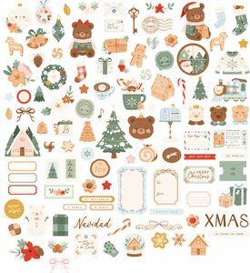 Die cuts Holly Jolly