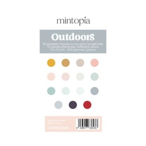 Mini pad de papeles para mini Evolution Viviendo Outdoors de Mintopía