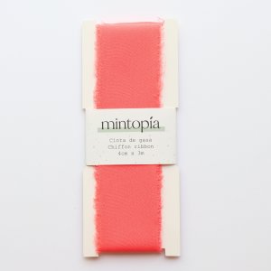 Cinta de gasa Mintopía 4 cm x 3 m Coral