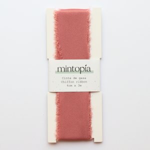 Cinta de gasa Mintopía 4 cm x 3 m Powder Pink