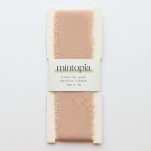 Cinta de gasa Mintopía 4 cm x 3 m Cream