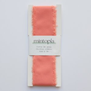Cinta de gasa Mintopía 4 cm x 3 m Pale Peach
