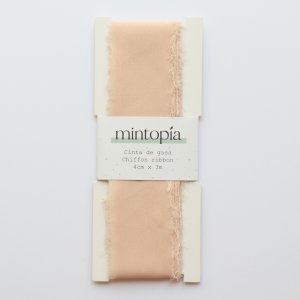 Cinta de gasa Mintopía 4 cm x 3 m Eggshell