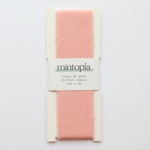 Cinta de gasa Mintopía 4 cm x 3 m Baby Pink