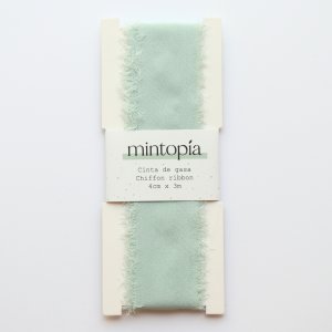 Cinta de gasa Mintopía 4 cm x 3 m Ice Blue