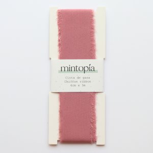 Cinta de gasa Mintopía 4 cm x 3 m Blush