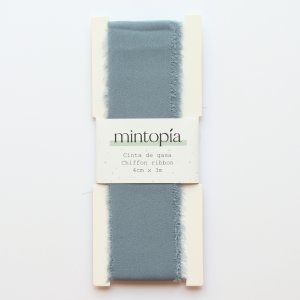 Cinta de gasa Mintopía 4 cm x 3 m Powder Blue