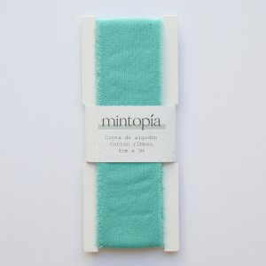 Cinta de algodón Mintopía 4 cm x 3 m Caribe