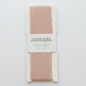 Cinta de algodón Mintopía 4 cm x 3 m Nude