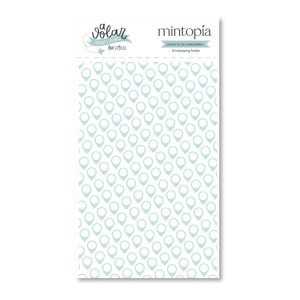 Carpetas de embossing 3&quot;x5&quot; Geotags A volar Travel Stories de Mintopía