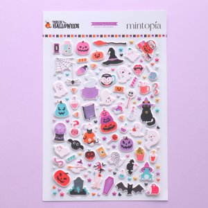 Pegatinas puffy ilustraciones This is Halloween
