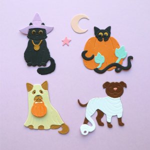 Troquel Peluditos This is Halloween