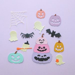 Troquel Calabazas y fantasmas This is Halloween