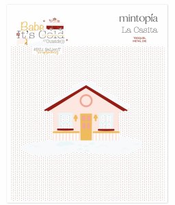 Troquel Casita de montaña Babe It's Cold Outside de Mintopía