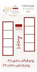 Troquel Fotomatón Babe It's Cold Outside de Mintopía