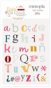 Troquel Alfabeto combinado Babe It's Cold Outside de Mintopía