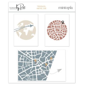 Troquel Mintopía Scrapbypat Mapas y callejeros