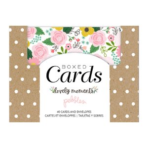 Set de tarjetas y sobres Lovely Moments