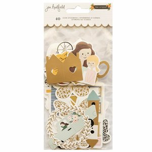 Die Cuts con foil The Avenue by Jen Hadfield