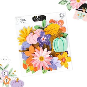 Die cuts de flores Booville de Pinkfresh