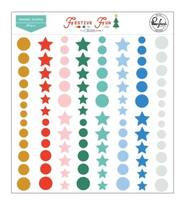 Enamel dots Festive Fun de Pinkfresh