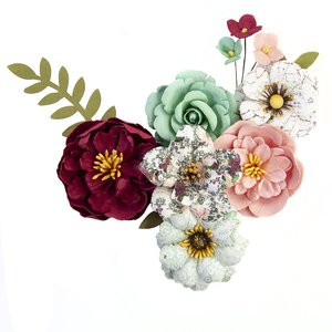 Flores col. Pretty Mosaic de Prima Emerald Dream