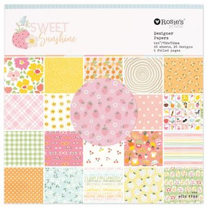 Pad 6&quot;x6&quot; Sweet Sunshine de Rosie's Studio