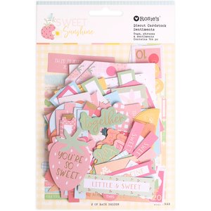 Die cuts con foil sentiments Sweet Sunshine de Rosie's Studio