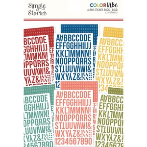 Libreto de alfabetos Color Vibe Bolds