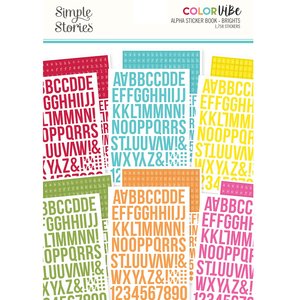 Libreto de alfabetos Color Vibe  Brights