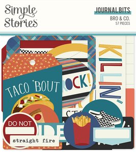 Die Cuts Journal Simple Stories Bro & Co