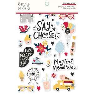 Libreto de pegatinas Simple Stories Say Cheese Main Street