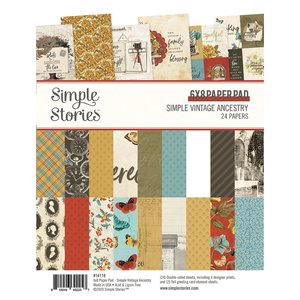 Pad 6x8" Simple Stories SV Ancestry