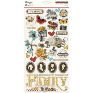 Chipboard 6x12" Simple Stories SV Ancestry
