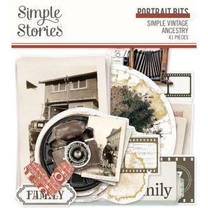 Die Cuts Portrait Simple Stories SV Ancestry