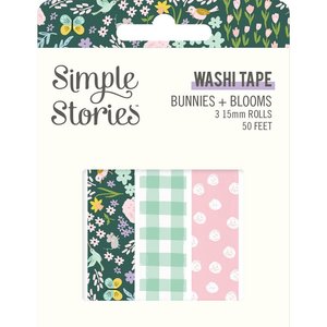 Washi Tapes Simple Stories Bunnies y Blooms