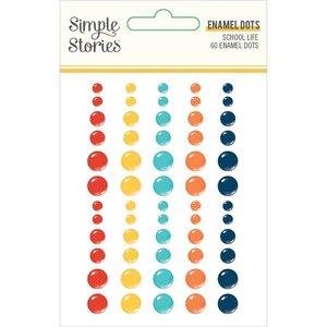 Enamel Dots Simple Stories School Life