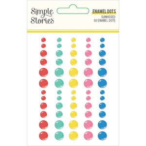 Enamel Dots Simple Stories Sunkissed