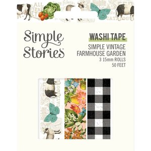 Washi Tapes Simple Stories Farmhouse Garden